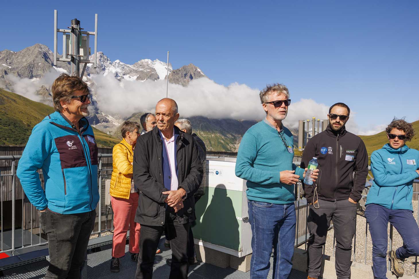 présentation des recherches menées avec les instruments du toit terrasse