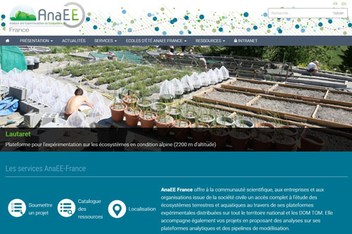 Site Internet AnaEE France