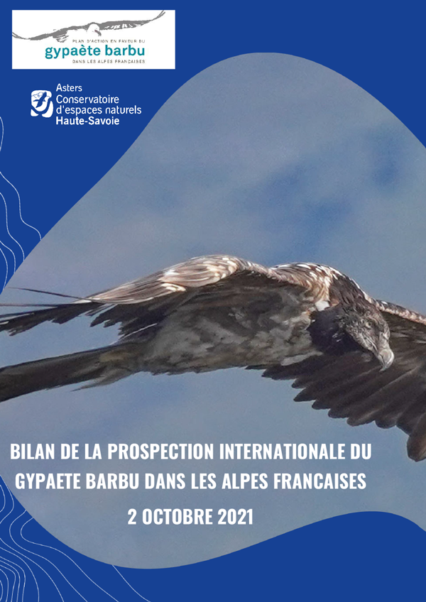 Bilan comptage gypaètes barbus arc alpin 2021