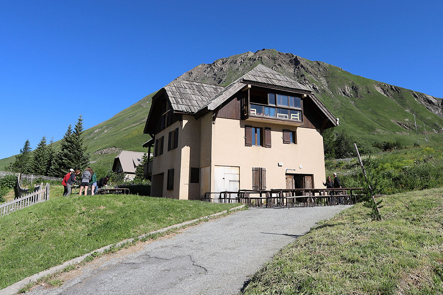 Le deuxième chalet construit en 1889