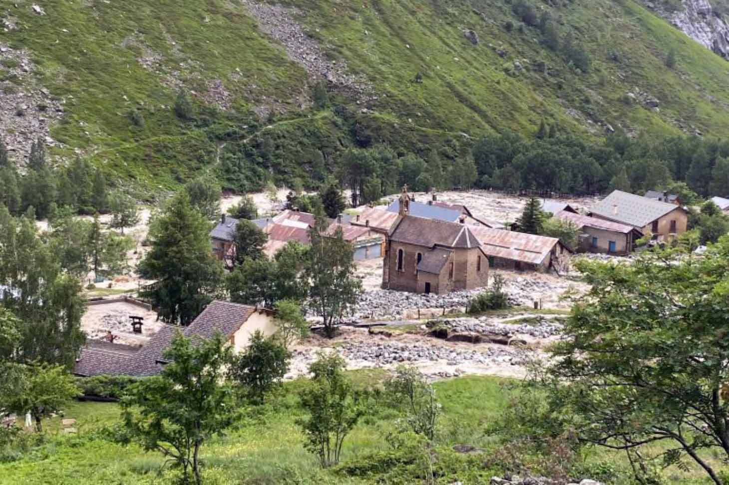 Crue du Vénéon à la Bérarde en 2024 © Chloe Teirraz
