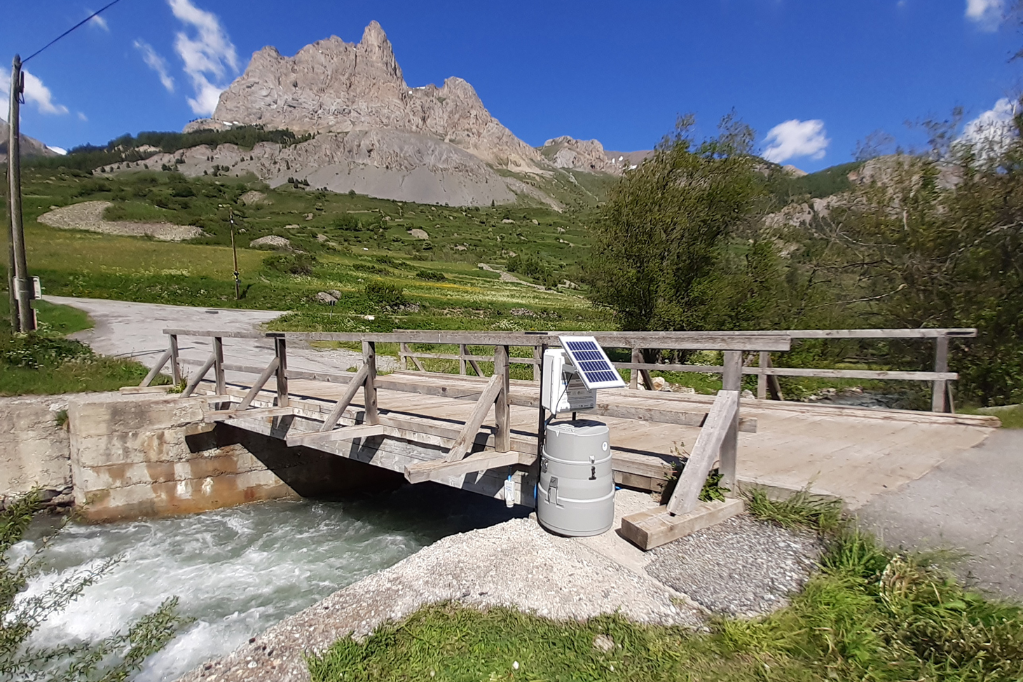 Station hydrologique du Lauzet