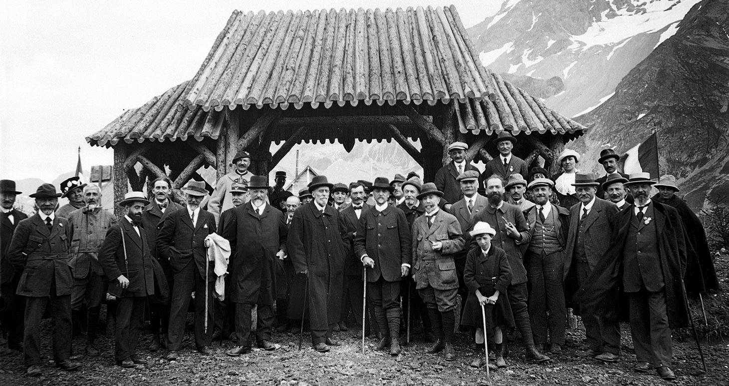 Inauguration du second jardin du Lautaret le 5 août 1919