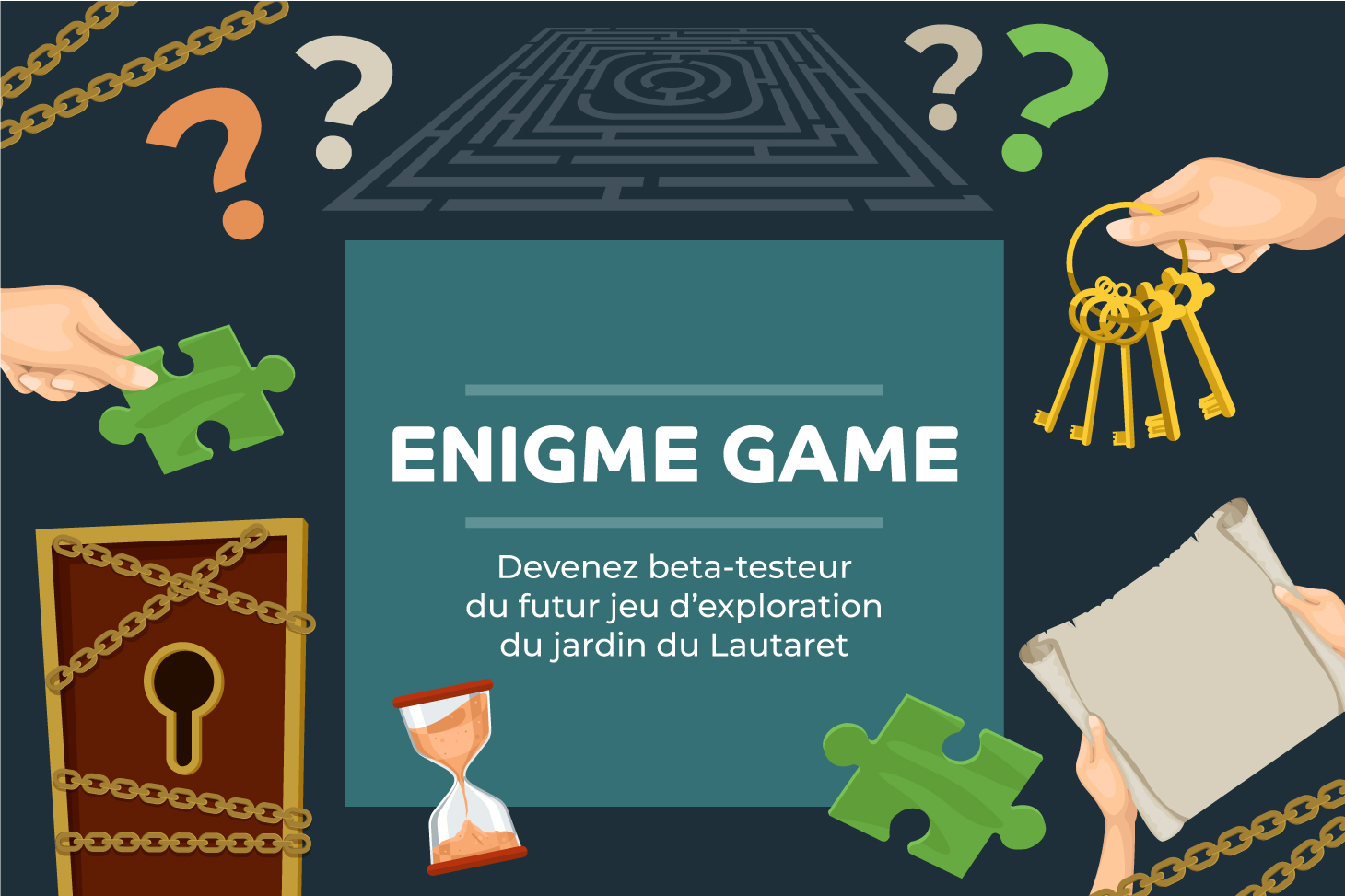 Énigme game au jardin du Lautaret