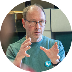 Christophe Perrier, botaniste au jardin du Lautaret et malocolgue indépendant