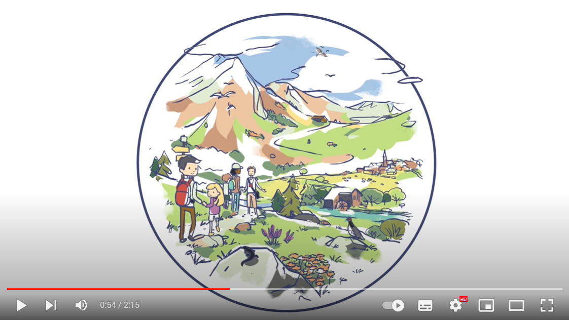 Lien vidéo youtube tourisme scientifique nature science environnement